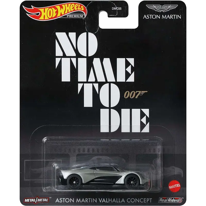 007 Aston Martin Valhalla Concept 007 James Bond- Hot Wheels premium - Scala 1/64