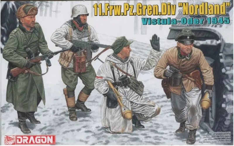 11.Fw.PANZERGRENADIER Div."Nordland" VISTULA-ODER 1945 KIT 1