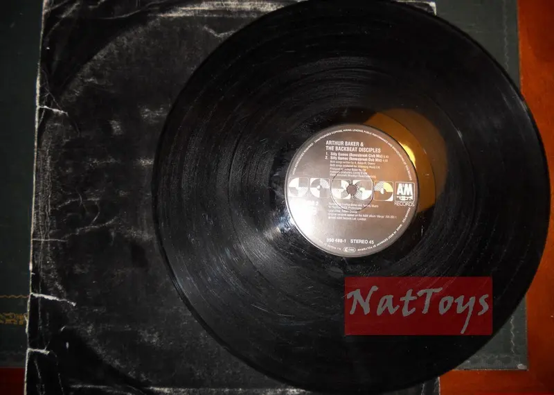 12" 33 Arthur Baker & The Backbeat Disciples LAST THING ON MY MIND/SILLY GAMES