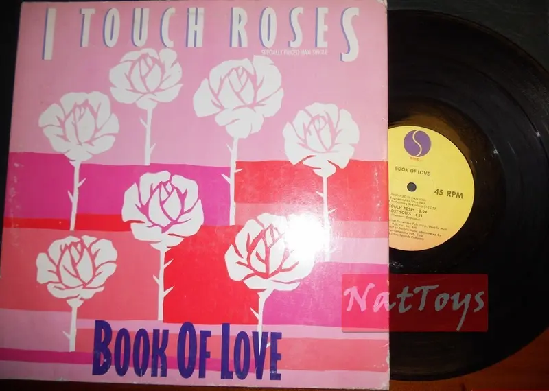 12" 33 Book of Love I TOUCH ROSES/LOST SOULS (U.S.A. 1985, SIRE 0-20381) - EX/EX