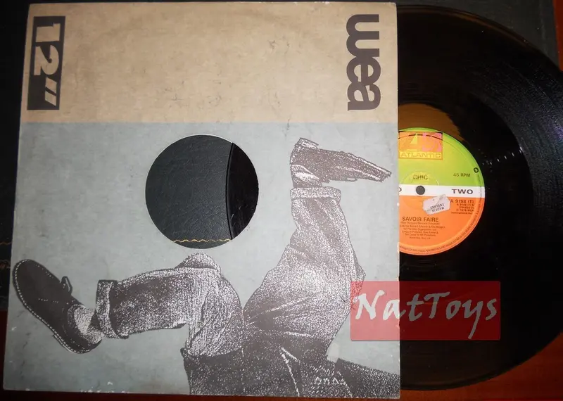 12" 33 Chic JACK LE FREAK/SAVOIR FAIRE (U.K. 1987, ATLANTIC/WEA A 9198T) - VG/VG