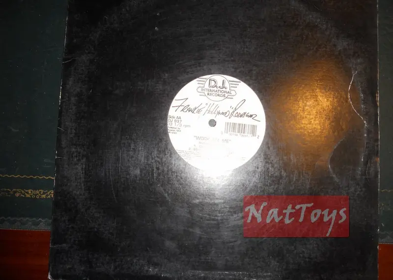 12" 33 Frankie Hollywood Rodriguez WORK ON ME (U.S.A. 1990, DJ 937) VG/VG promo