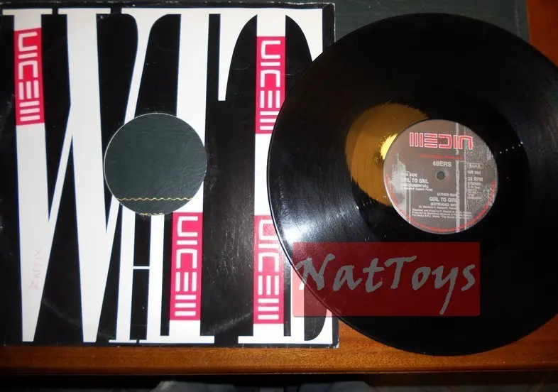 12" 33 GIRI 49ers GIRL TO GIRL (Italy 1990, MEDIA RECORDS MR 560) - VG/VG