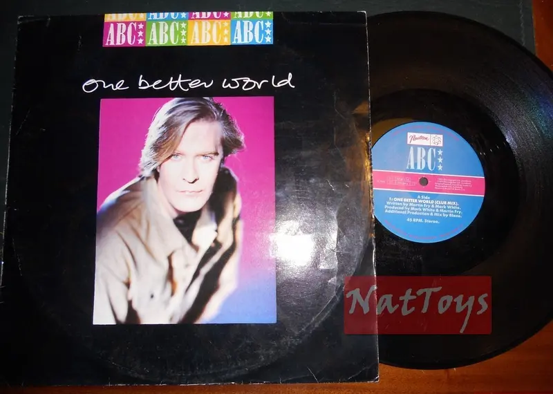 12" 33 GIRI Abc ONE BETTER WORLD (U.K. 1989, NEUTRON NTX 114) - EX/EX