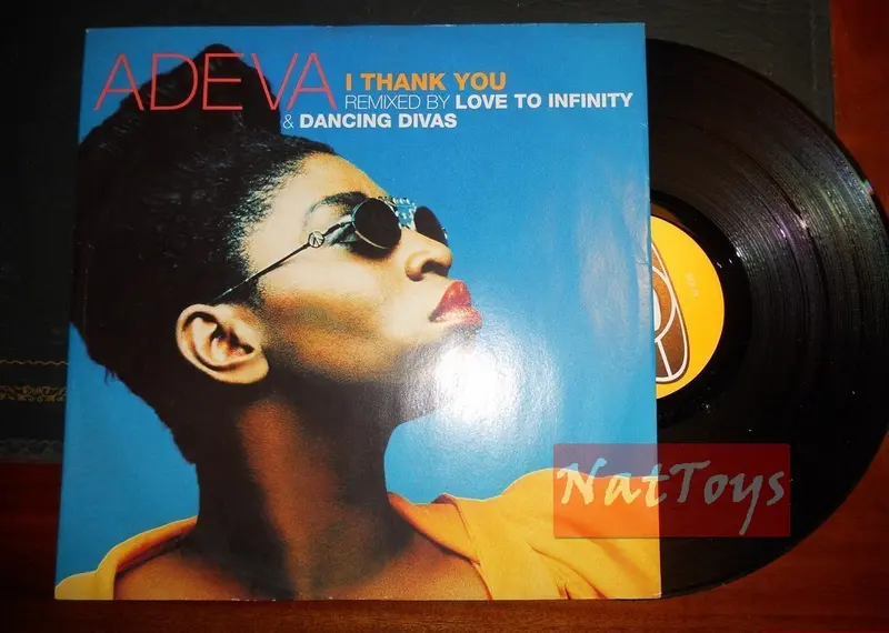 12" 33 GIRI Adeva I THANK YOU (U.K. 1996, COOLTEMPO 12COOL318) - EX/EX