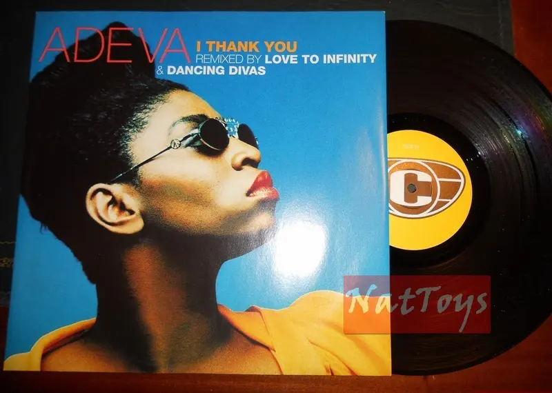 12" 33 GIRI Adeva I THANK YOU (U.K. 1996, COOLTEMPO 12COOL318) - NM/NM
