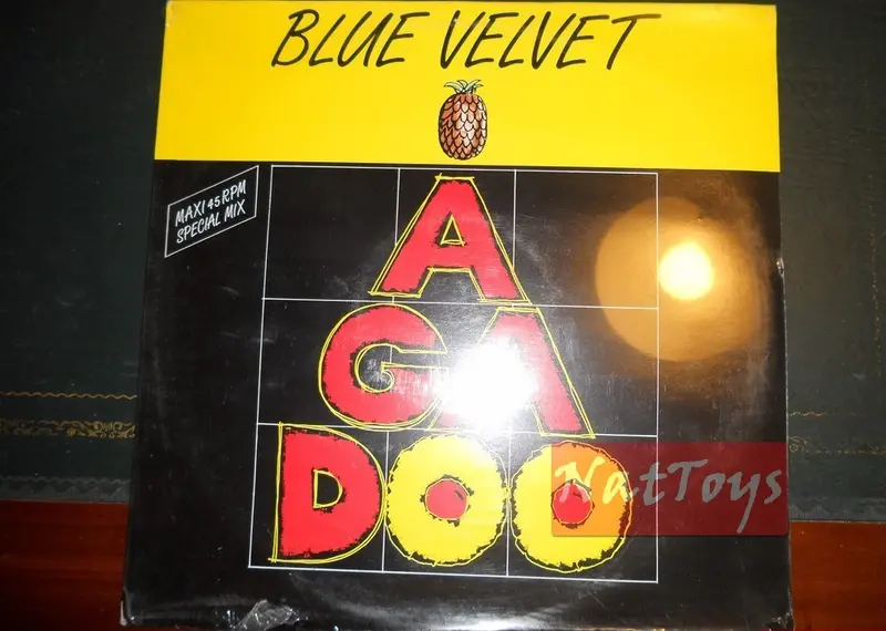 12" 33 GIRI Agadoo BLUE VELVET (Italy, DURIUM DEX 13064) - NEW