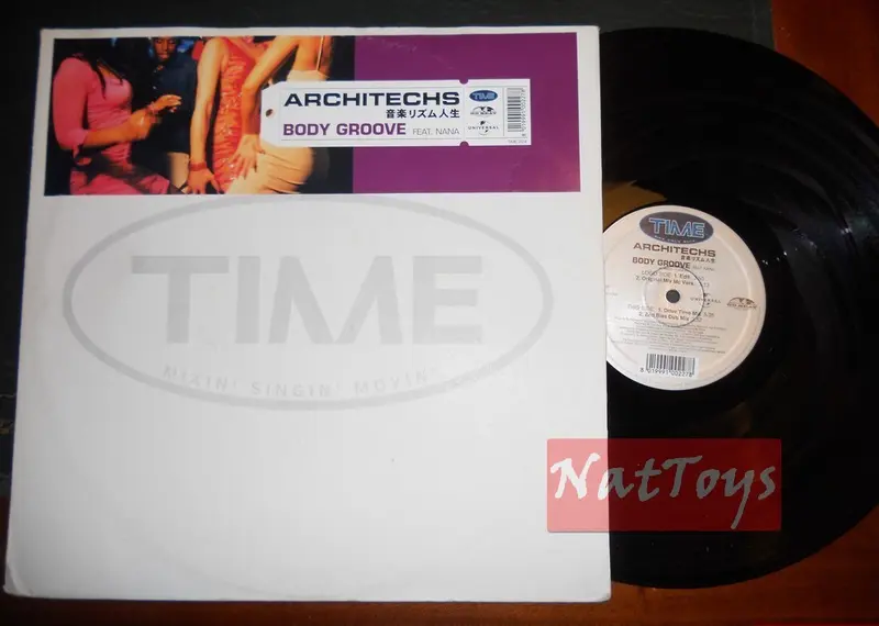 12" 33 GIRI Architechs featuring Nana BODY GROOVE (Italy 2000, TIME 224) - EX/EX