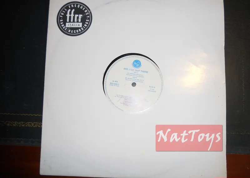12" 33 GIRI Crescendo ARE YOU OUT THERE (Italy 1995 FFRR RECORDS 850 4051) VG/EX