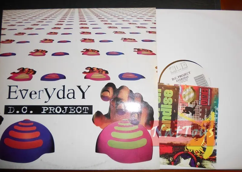 12" 33 GIRI D.C. Project EVERYDAY (Italy 1997, SLF 109) - EX/NM + libretto