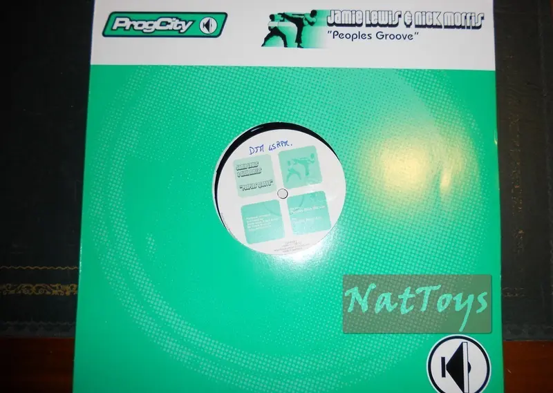 12" 33 GIRI Jamie Lewis & Nick Morris PEOPLES GROOVE (Germany, PCMS0027) - NM/NM