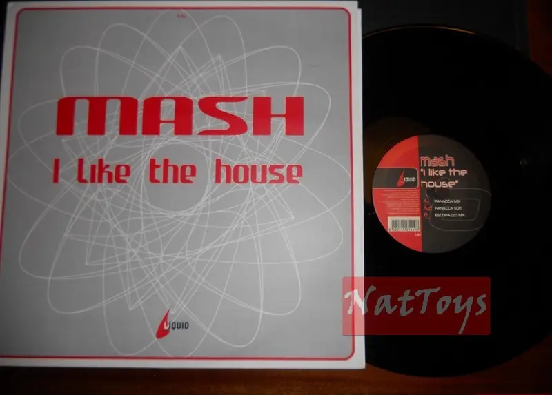 12" 33 GIRI Mash I LIKE THE HOUSE (Italy 2001, LIQUID SOUND L14) - NM/NM