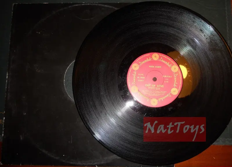 12" 33 GIRI Ross Conti OUT OF LOVE (Italy 1987, CLUB 3135) - EX/EX