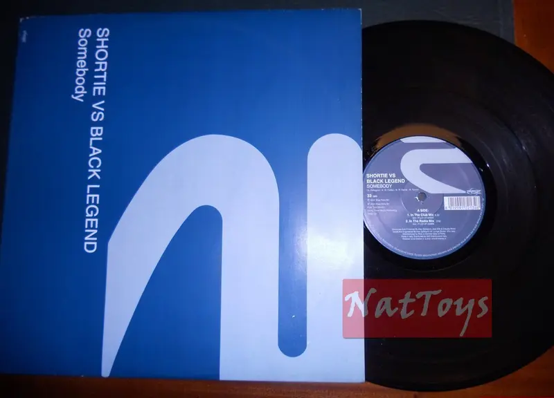 12" 33 GIRI Shortie vs. Black Legend SOMEBODY (Italy 2001, RISE 121) - NM/NM