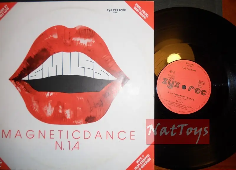12" 33 GIRI Smiles N. 1,4/MAGNETIC DANCE (Germany 1983, ZYX 5047) - NM/NM
