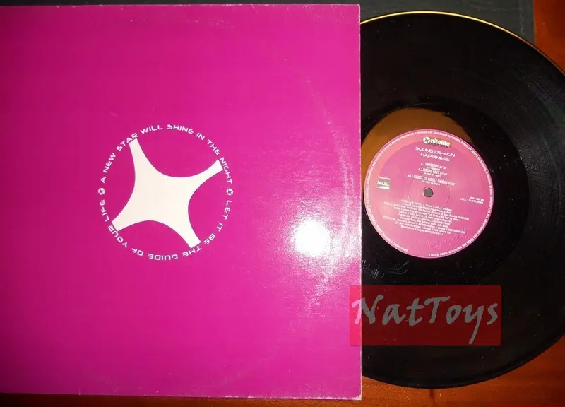 12" 33 GIRI Sound De-Zign HAPPINESS (Italy 2001, NITELITE NR6) - NM/NM