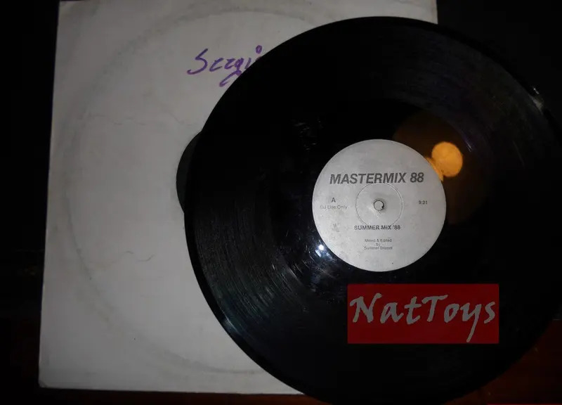 12" 33 GIRI Summer Breeze SUMMER MIX '88/SUMMER DUB MASTERMIX - VG/VG promo