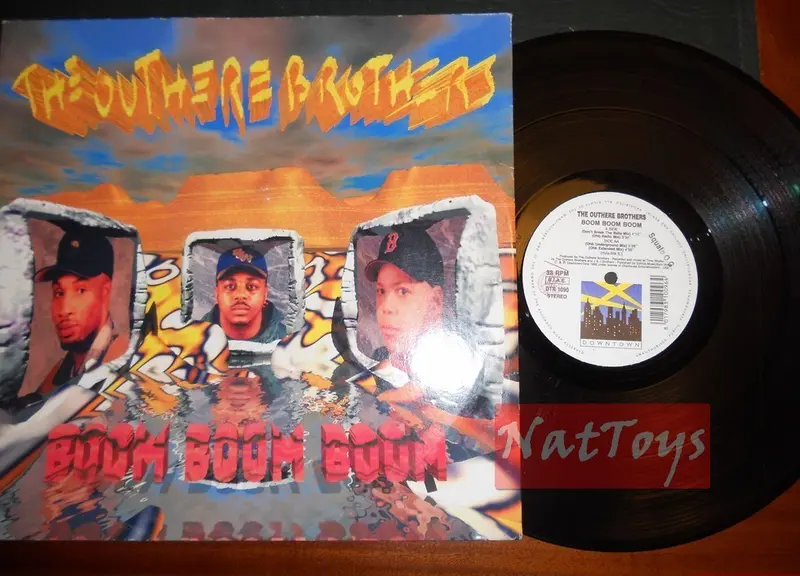 12" 33 GIRI The Outhere Boys BOOM BOOM BOOM (Italy 1995 DOWNTOWN DTR 1090) EX/EX