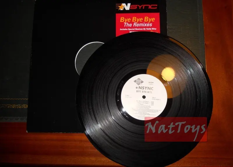 12" 33 Nsync BYE BYE BYE - THE REMIXES (U.S.A. 2000, JIVE 01241-42681-1) - NM/NM