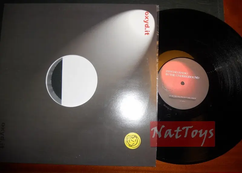 12" 33 Psycho Radio IN THE UNDERGROUND NM/NM promo ed.lim.150 copie cont.flyer