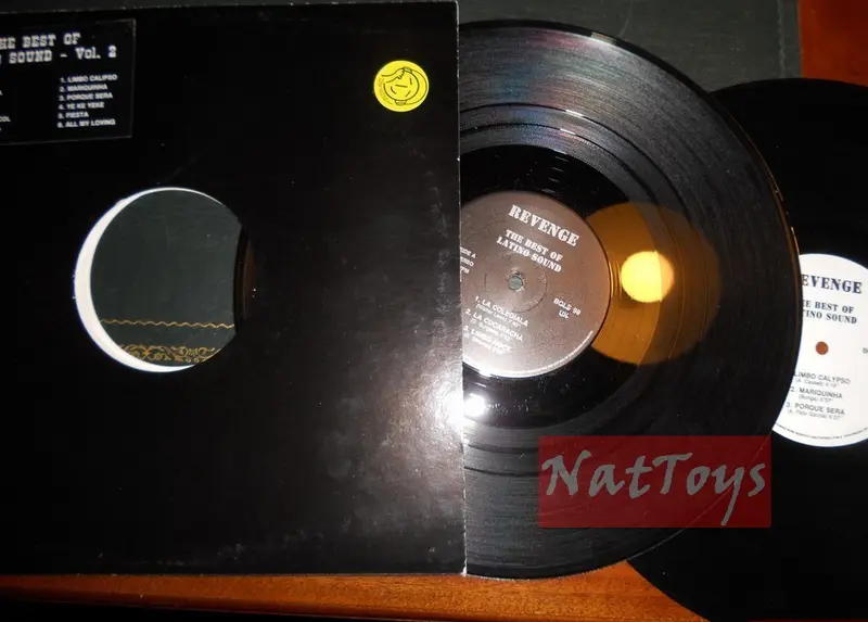 12" 33 Revenge THE BEST OF LATINO SOUND - VOL. 2 (U.K., BOLS 99) - NM/NM/NM 2 EP