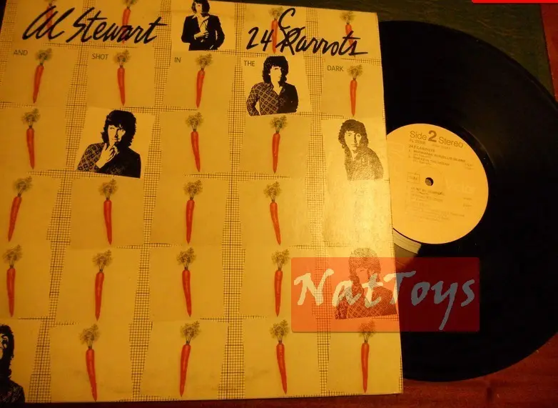 12" LP 33 GIRI Al Stewart 24 P CARROTS (Italia 1980, RCA) contiene inserto EX/NM