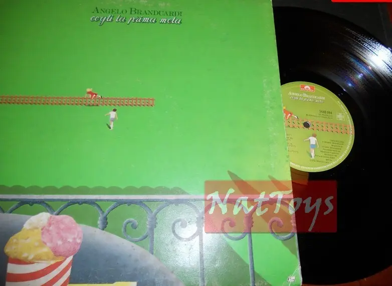 12" LP 33 GIRI Angelo Branduardi COGLI LA PRIMA MELA 1979, Polydor - EX/NM