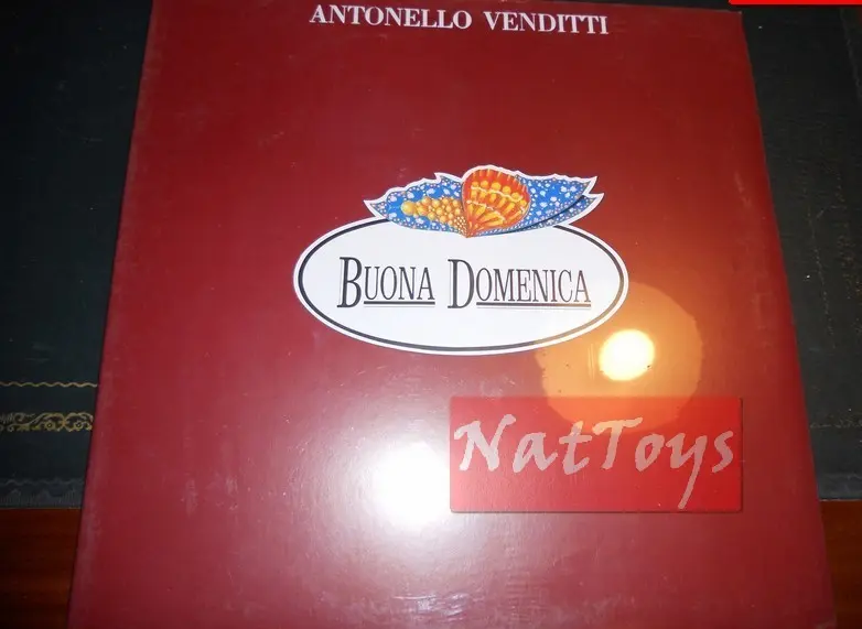 12" LP 33 GIRI Antonello Venditti BUONA DOMENICA 1979 copertina ap.marrone - NEW