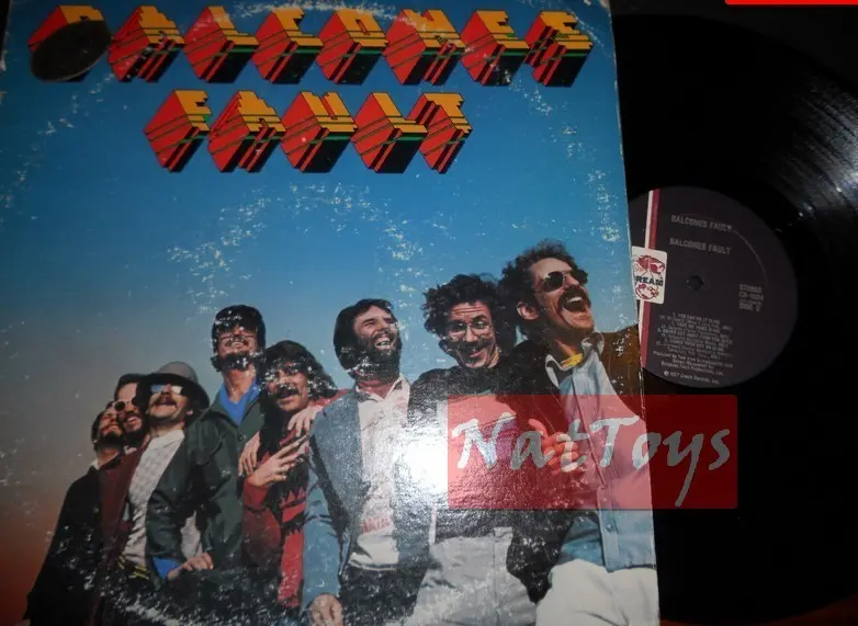 12" LP 33 GIRI Balcones Fault BALCONES FAULT (U.S.A. 1977, CR-1004) - VG/EX