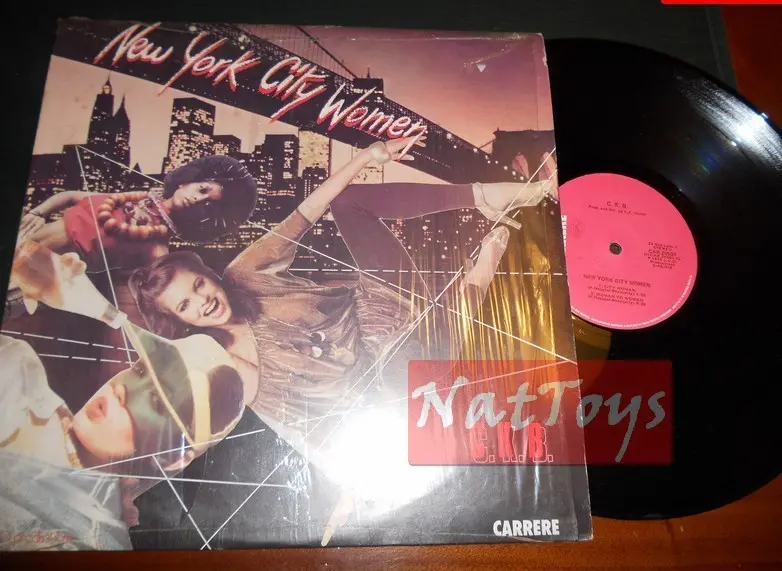 12" LP 33 GIRI C.K.B. NEW YORK CITY WOMEN (Italia 1979, CAR 20501) - NM/EX