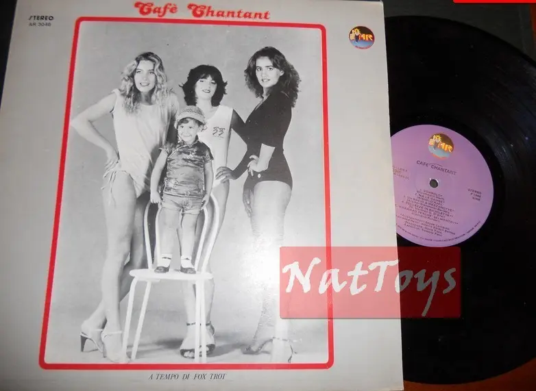12" LP 33 GIRI Cafe Chantant A TEMPO DI FOX TROT (Italia 1980, AR 3046) - EX/EX