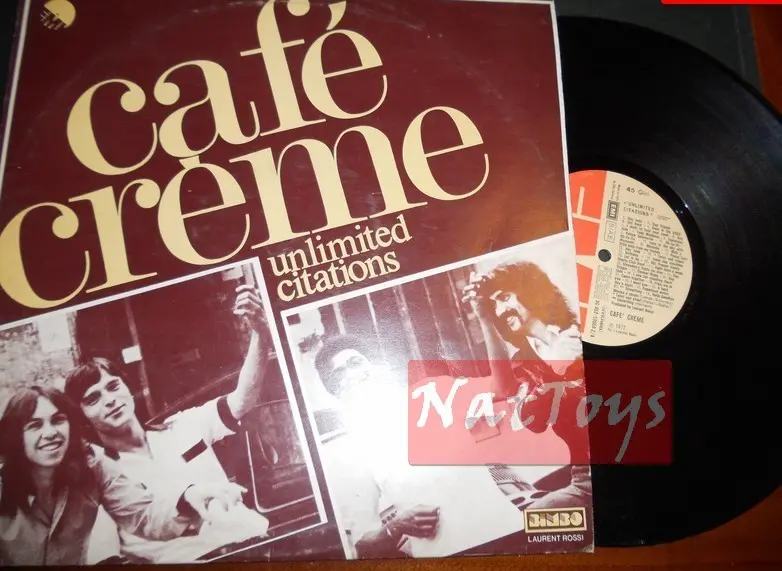 12" LP 33 GIRI Cafe Creme UNLIMITED CITATIONS (Italia 1977, EMI) - EX/EX