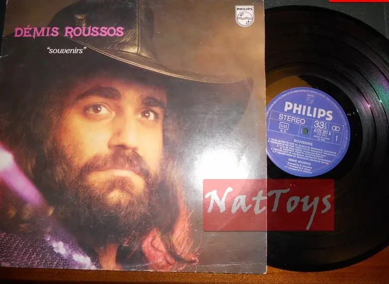 12" LP 33 GIRI Demis Roussos SOUVENIRS (Italia 1975, Philips 6325 201) - EX/EX