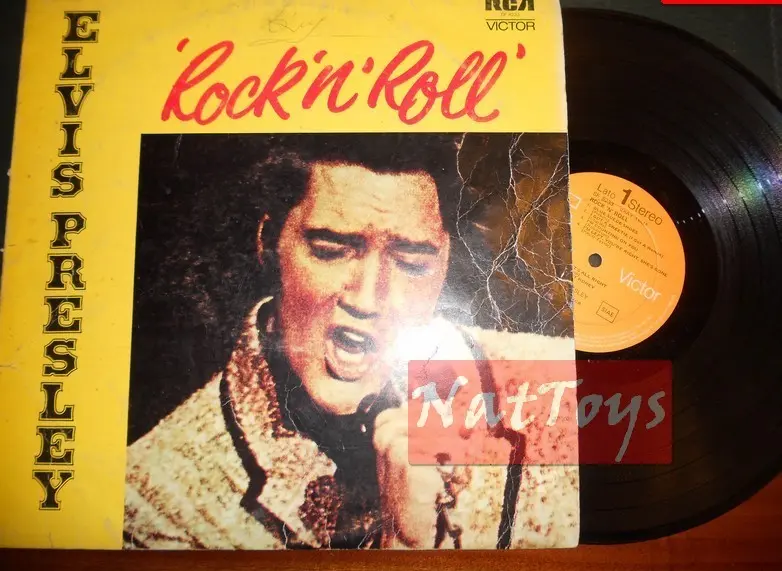 12" LP 33 GIRI Elvis Presley ROCK 'N' ROLL (Italia 1973, RCA Victor) - VG/VG