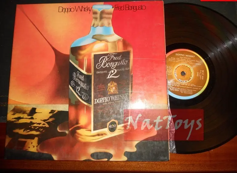12" LP 33 GIRI Fred Bongusto DOPPIO WHISKY (Italia 1974, RDZ-ST S 14239) - EX/EX
