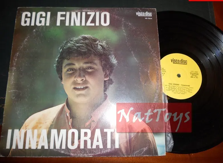 12" LP 33 GIRI Gigi Finizio INNAMORATI (Italia 1983, Visco Disc VS 7024) - EX/EX