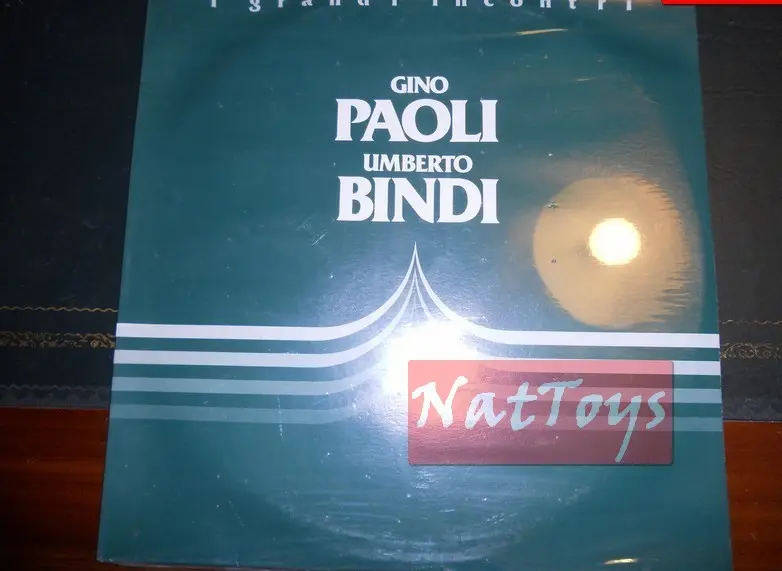12" LP 33 GIRI Gino Paoli/Umberto Bindi PAOLI-BINDI