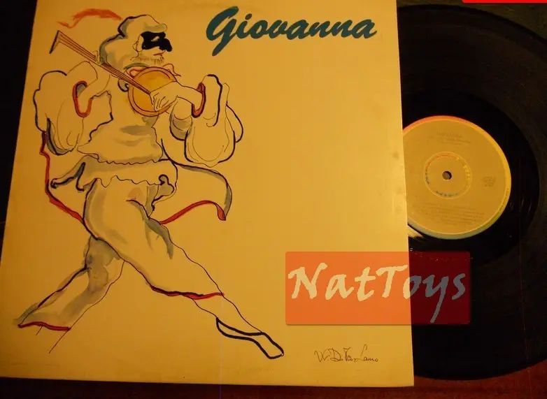 12" LP 33 GIRI Giovanna GIOVANNA (Italia 1982, Ri-Fi RDZ 14329) - NM/NM