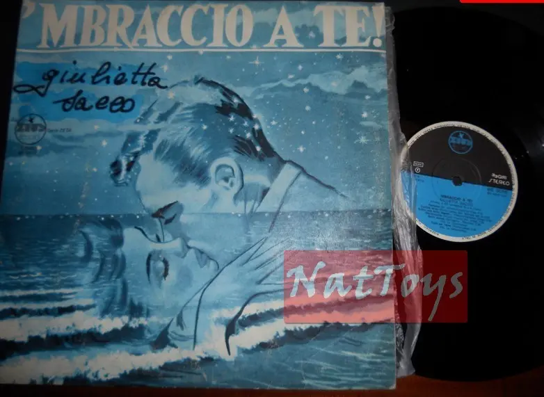 12" LP 33 GIRI Giulietta Sacco 'MBRACCIO A TE! (Italia 1979) - EX/NM
