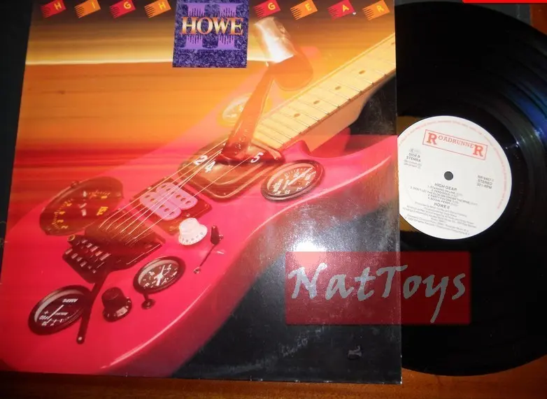 12" LP 33 GIRI Howe II HIGH GEAR (Holland 1989, Roadrunner RR 9467 1) - NM/NM