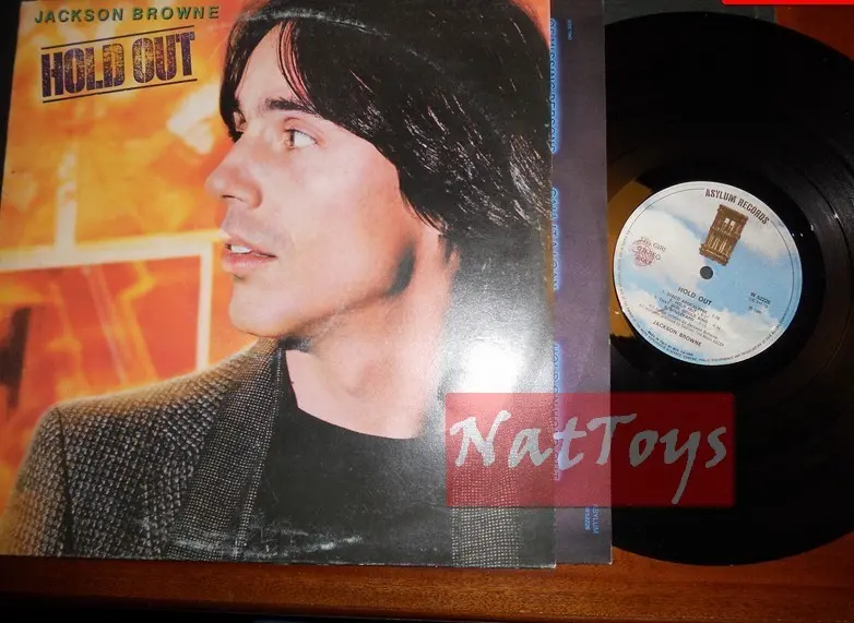 12" LP 33 GIRI Jackson Browne HOLD OUT (Italia 1980, Asylum W 52226) - EX/EX