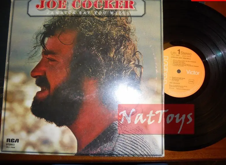 12" LP 33 GIRI Joe Cocker JAMAICA SAY YOU WILL (Italia 1975, RCA) - EX/NM
