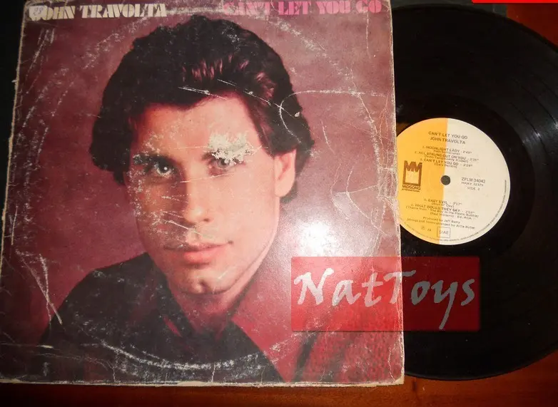 12" LP 33 GIRI John Travolta CAN'T LET YOU GO (Italia 1978 RCA/Midsong Int) G/VG