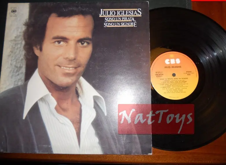 12" LP 33 GIRI Julio Iglesias SONO UN PIRATA, SONO UN SIGNORE 1978 CBS - EX/EX
