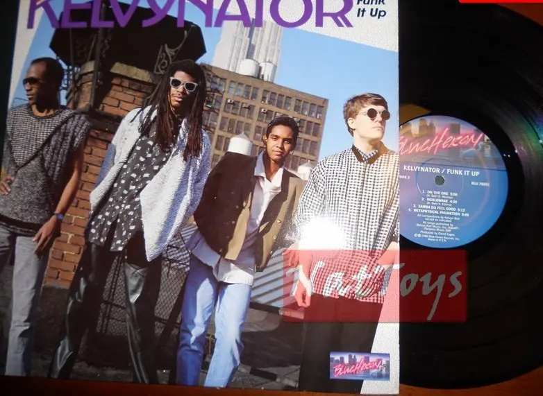12" LP 33 GIRI Kelvynator FUNK IT UP (U.S.A. 1986, Blue Heron BLU 70201) - NM/NM