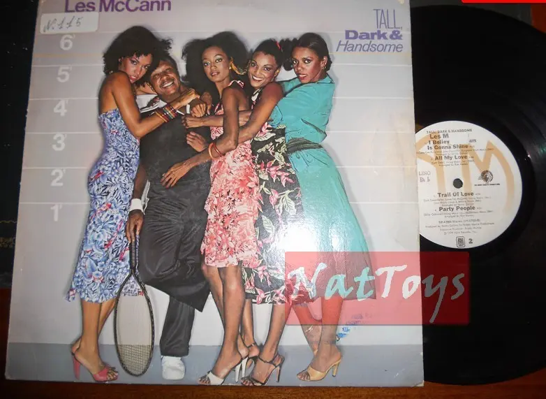 12" LP 33 GIRI Les McCann TALL, DARK & HANDSOME U.S.A. 1979, A&M Records VG/VG