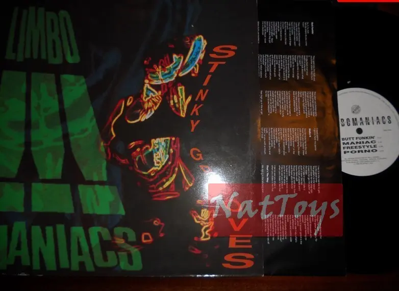 12" LP 33 GIRI Limbo Maniacs STINKY GROOVES (Holland 1990, In-Effect) - EX/NM
