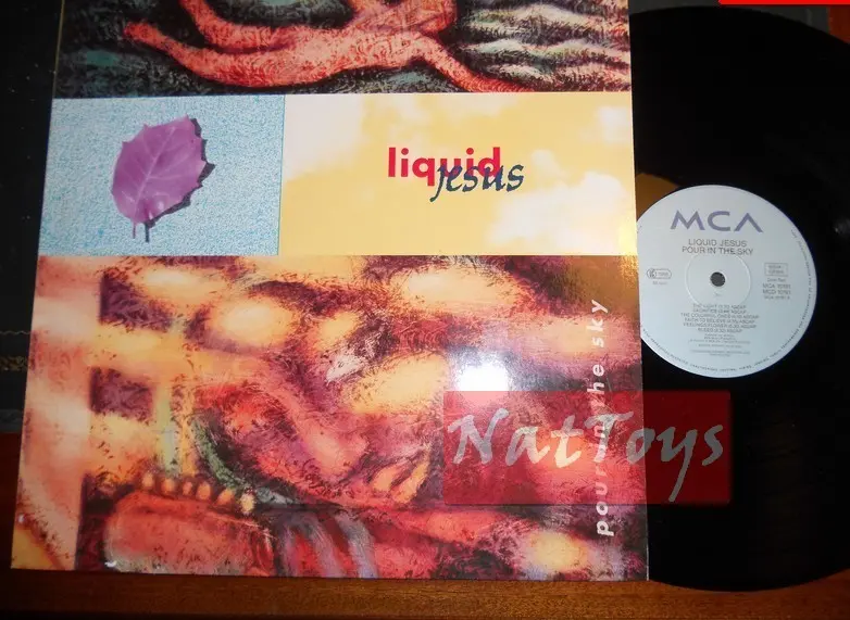 12" LP 33 GIRI Liquid Jesus POOR IN THE SKY (Germany 1991, MCA Records) - EX/NM