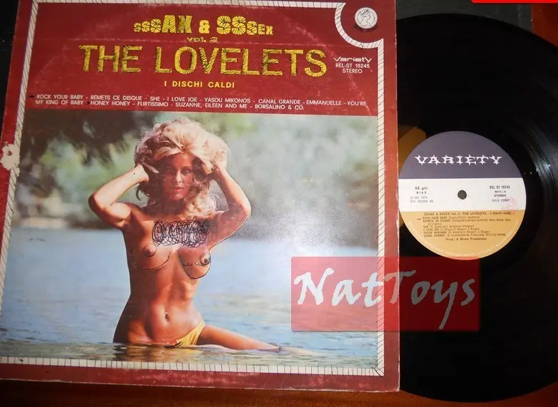 12" LP 33 GIRI Lovelets SSSAX & SSSEX - VOL. 2 (Italia 1974, Variety) - VG/VG
