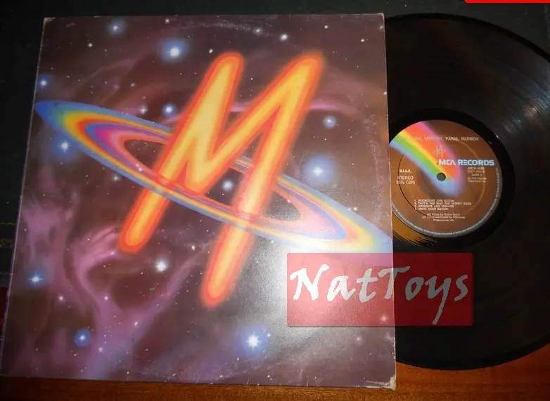 12" LP 33 GIRI M NEW YORK, LONDON, PARIS, MUNICH (Italia 1979, MCA 4060) - EX/EX
